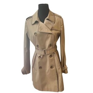 Boden Women’s Size 6 Trench Coat Brown Unique Gift Fall Winter Spring